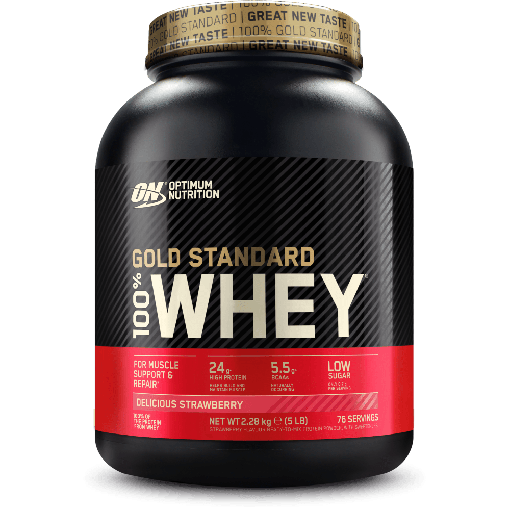 100% Whey Gold Standard - 2270g - Delicious Strawberry