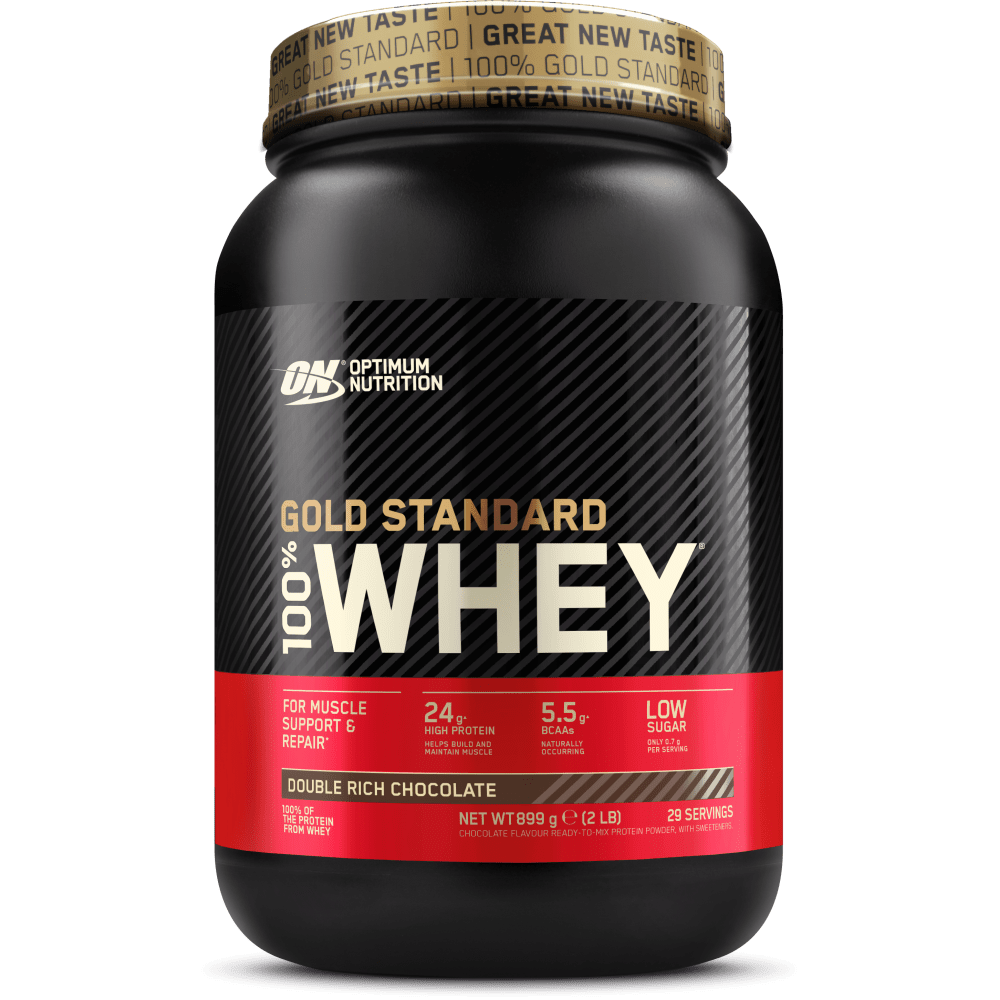 100% Whey Gold Standard - 900g - Double Rich Chocolate