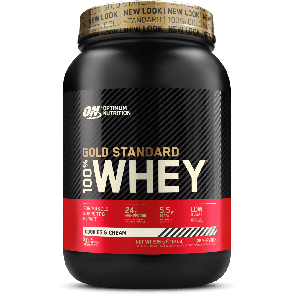 100% Whey Gold Standard - 900g - Cookies & Cream