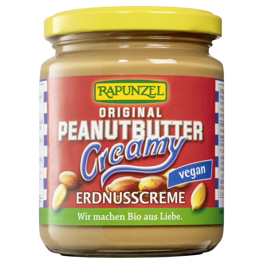 RAPUNZEL Peanutbutter bio - 250g - Creamy