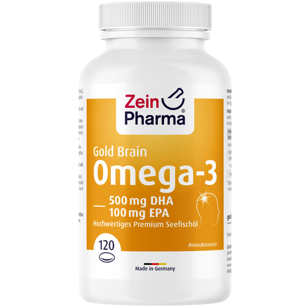 ZeinPharma Omega 3 Gold - Brain Edition (120 capsules)