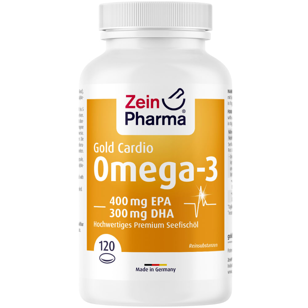 ZeinPharma Omega 3 Gold - Cardio Edition (120 capsules)