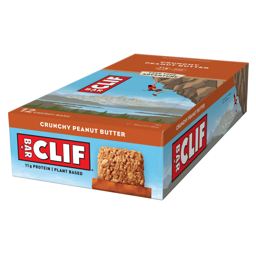 Clif Bar - 12 x 68g - Crunchy Peanut Butter