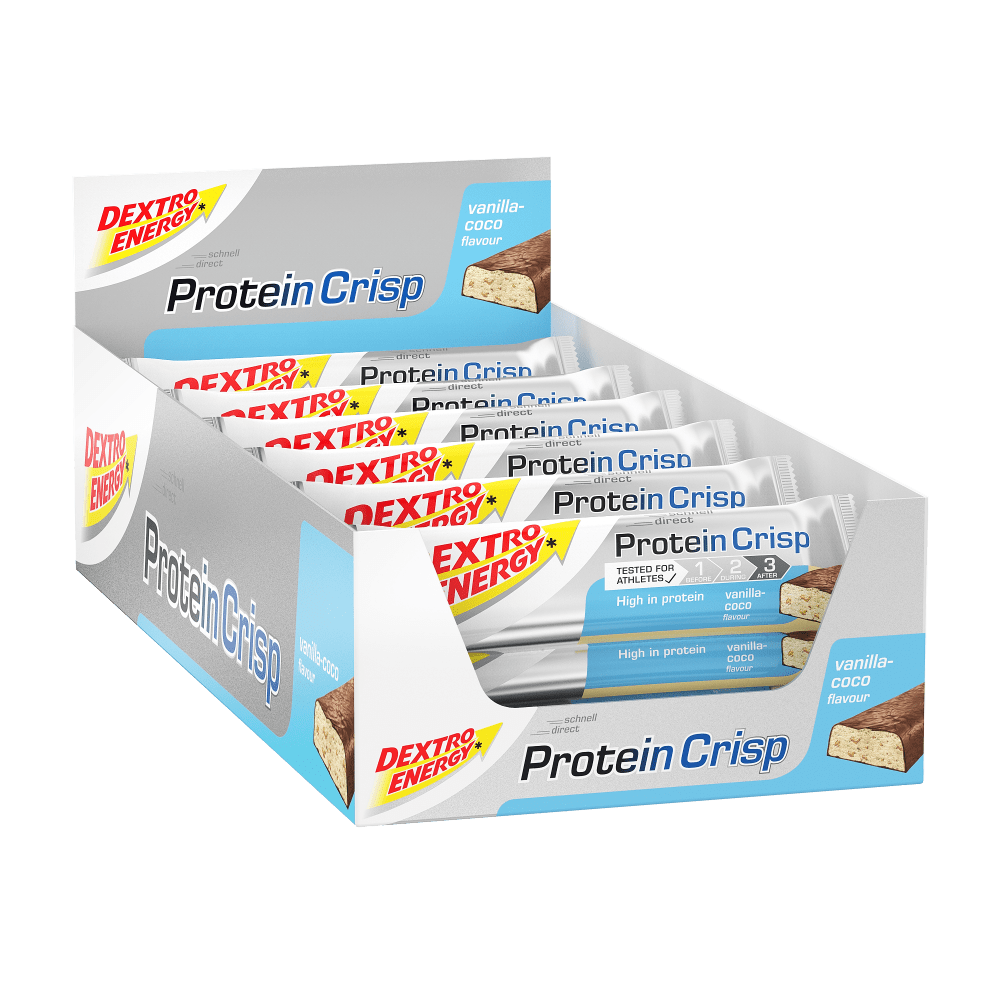 DEXTRO ENERGY Protein Crisp - 24x50g -Vanilla-Coco