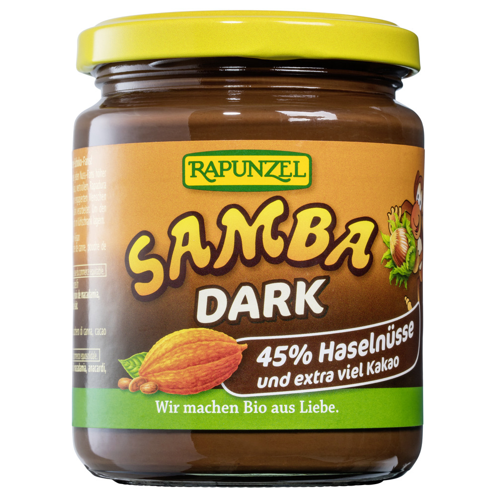 Rapunzel Samba Dark dark nut nougat cream bio (250g)