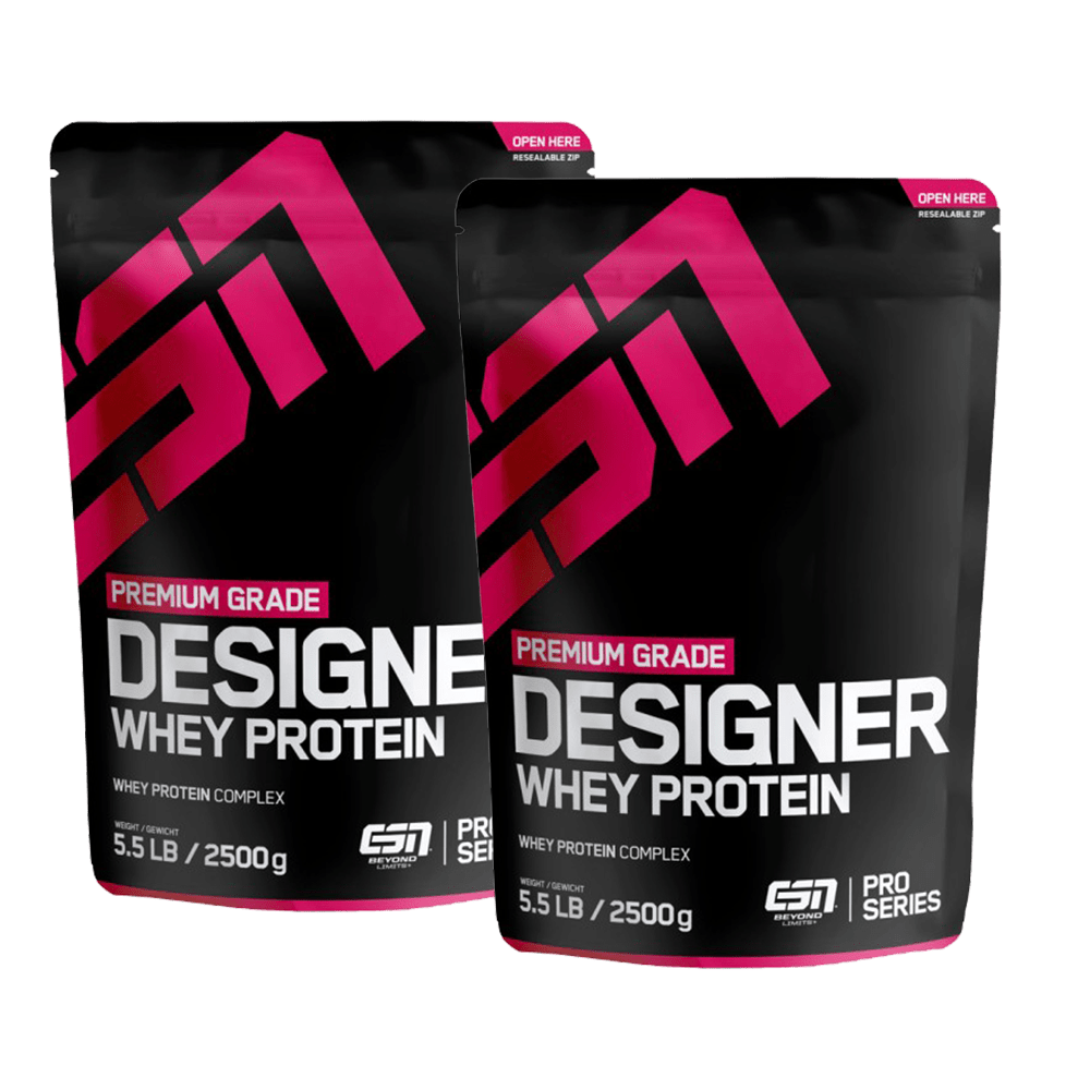 2 x Designer Whey (2x2500g)