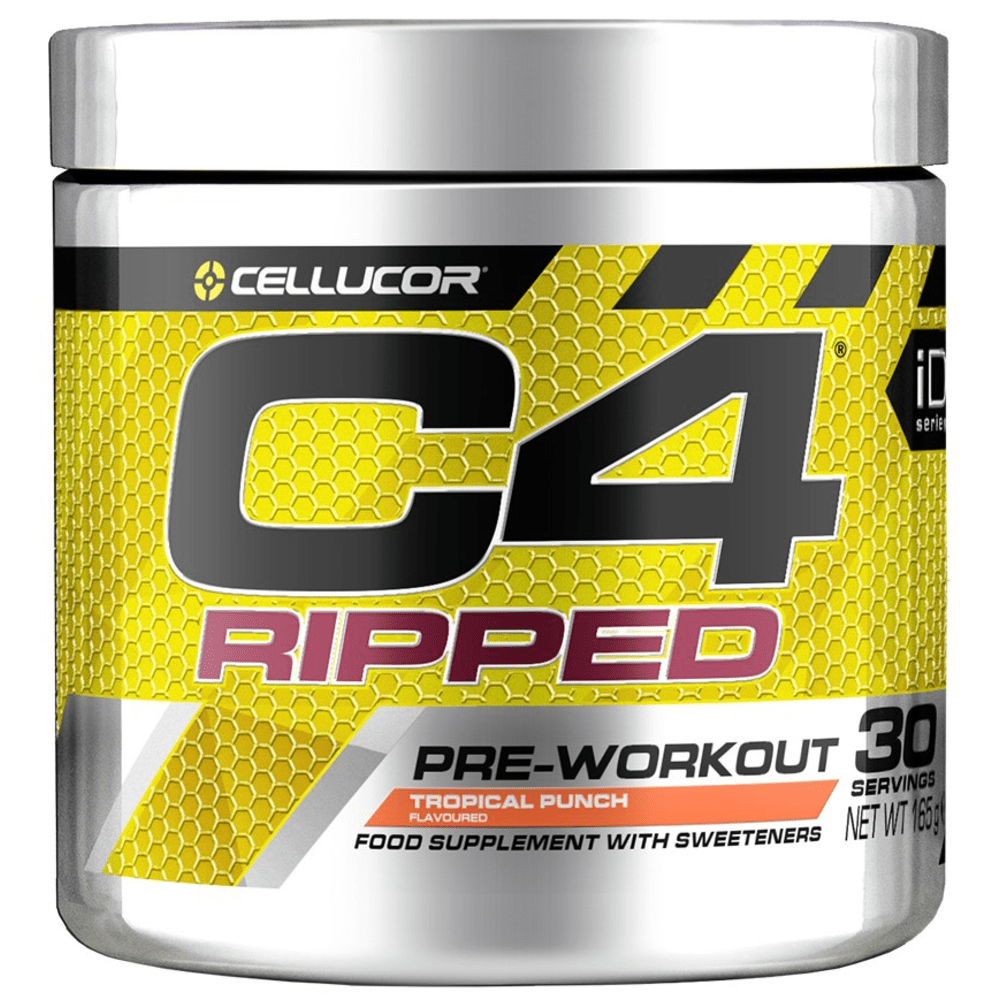 C4 Energy C4 Ripped Pre-Workout - 165g - Tropical Punch