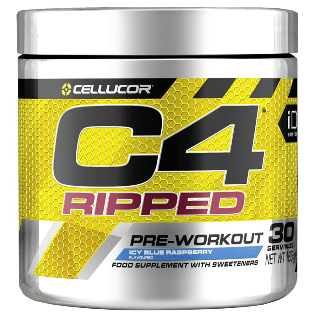 C4 Energy C4 Ripped Pre-Workout - 171g - Icy Blue Raspberry