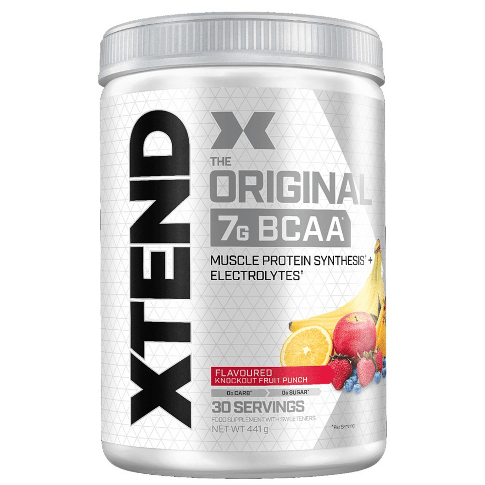 Xtend Original BCAA Powder - 441g - Knockout Fruit Punch