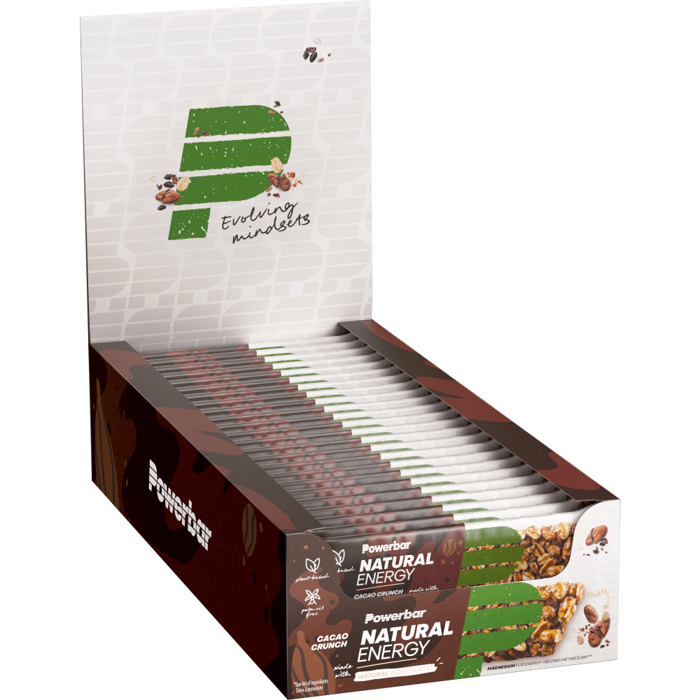 PowerBar Natural Energy Cereal Bar - 24x40g - Cacao-Crunch