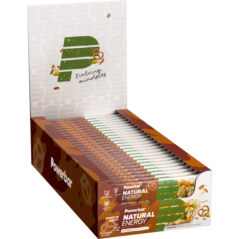 PowerBar Natural Energy Cereal Bar - 24x40g - Sweet´n Salty