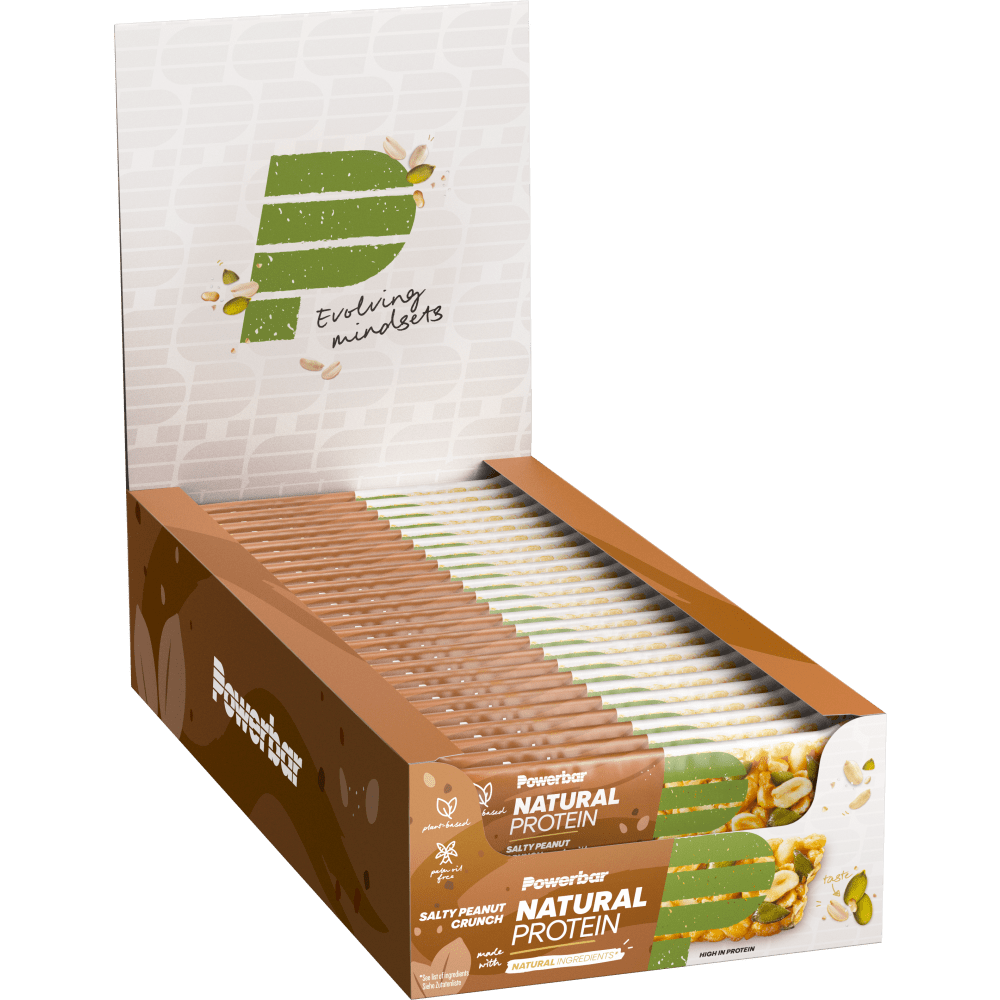 PowerBar Natural Protein - 24x40g - Salty Peanut Crunch