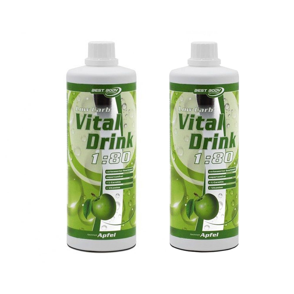 Best Body Nutrition 2 x Vital Drink Concentrate (2x1000ml)