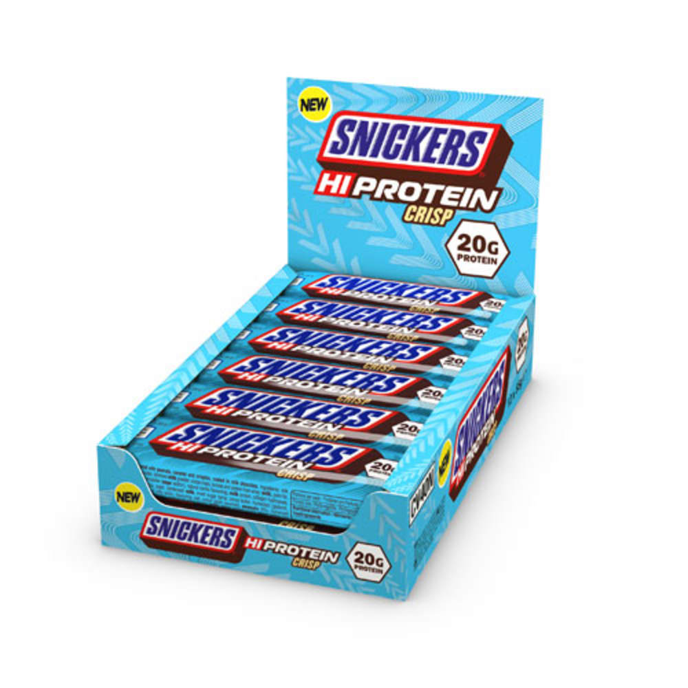 Mars Protein Snickers HI-Protein Crisp Bar (12x55g)