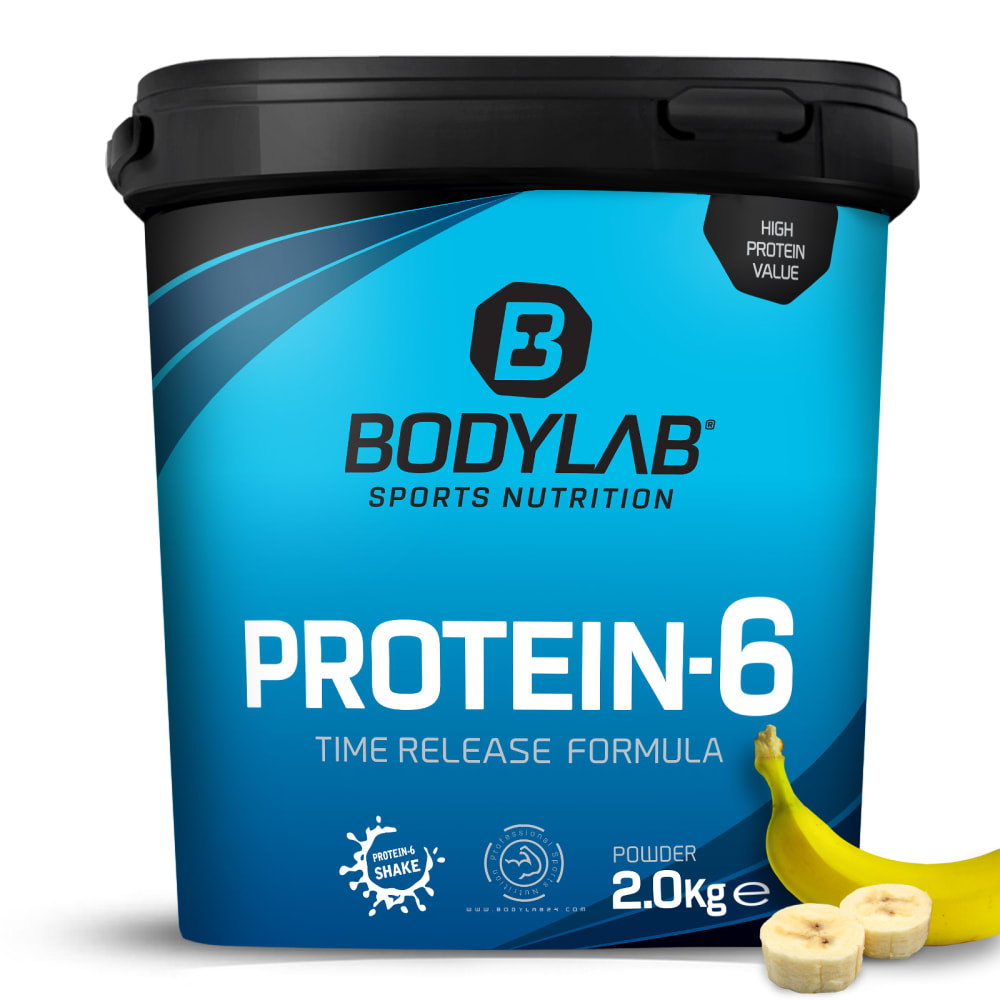 Bodylab24 Protein-6 - 2000g - Banana