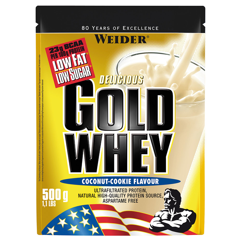 Gold Whey Protein - 500g - Kokos-Cookie