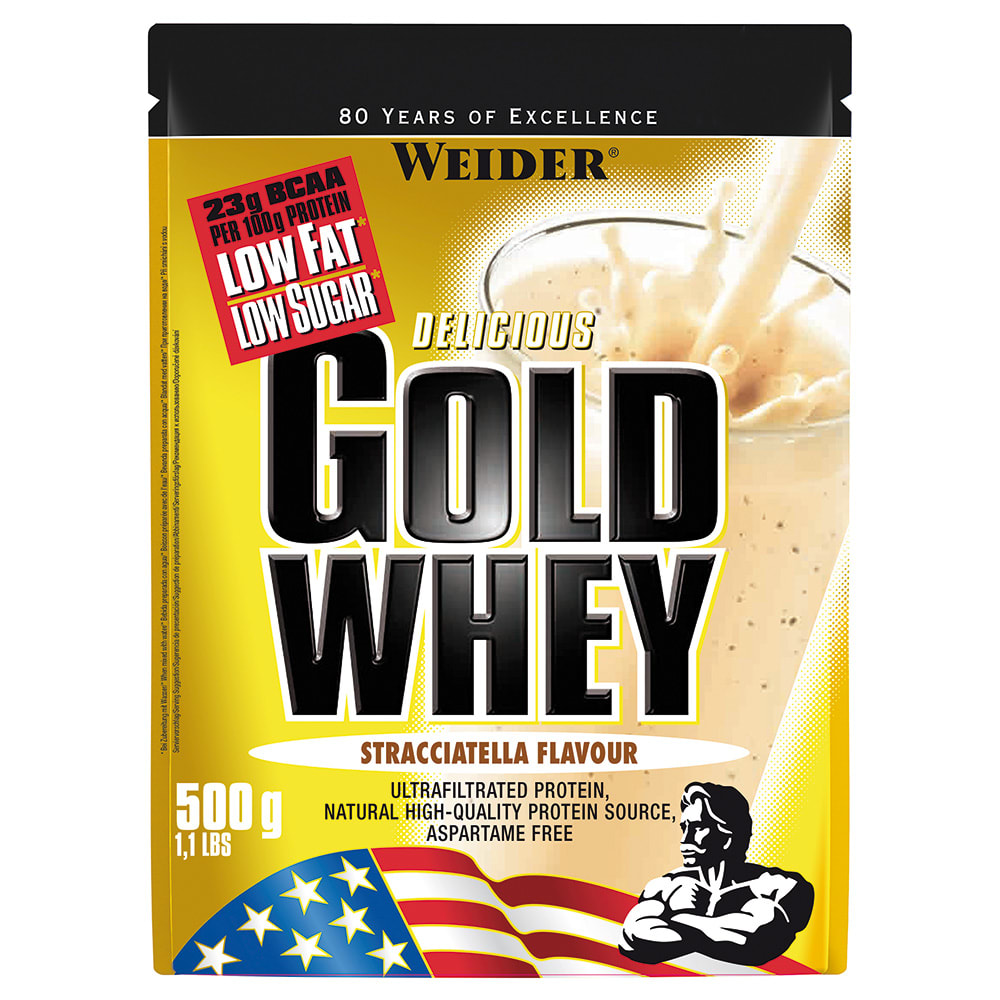 Weider Gold Whey Protein - 500g - Stracciatella