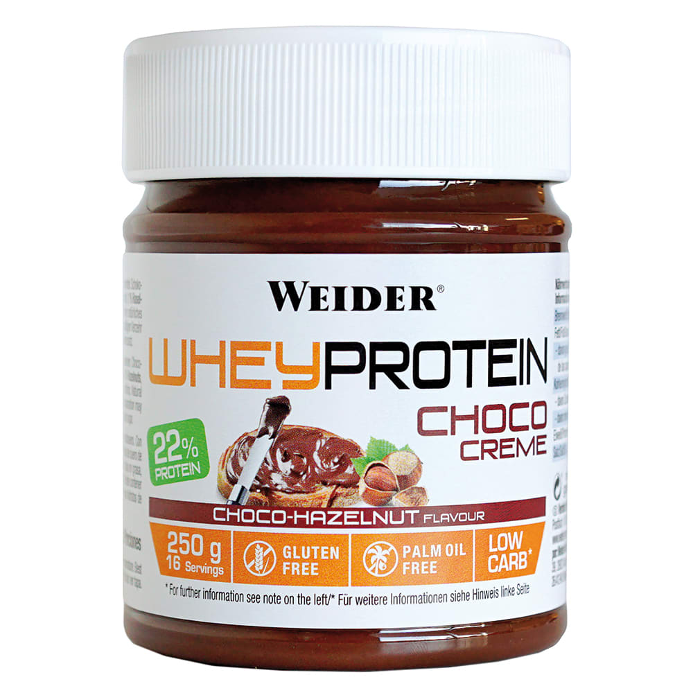 Weider Whey Protein Choco Creme Chocolate Hazelnut (250g)