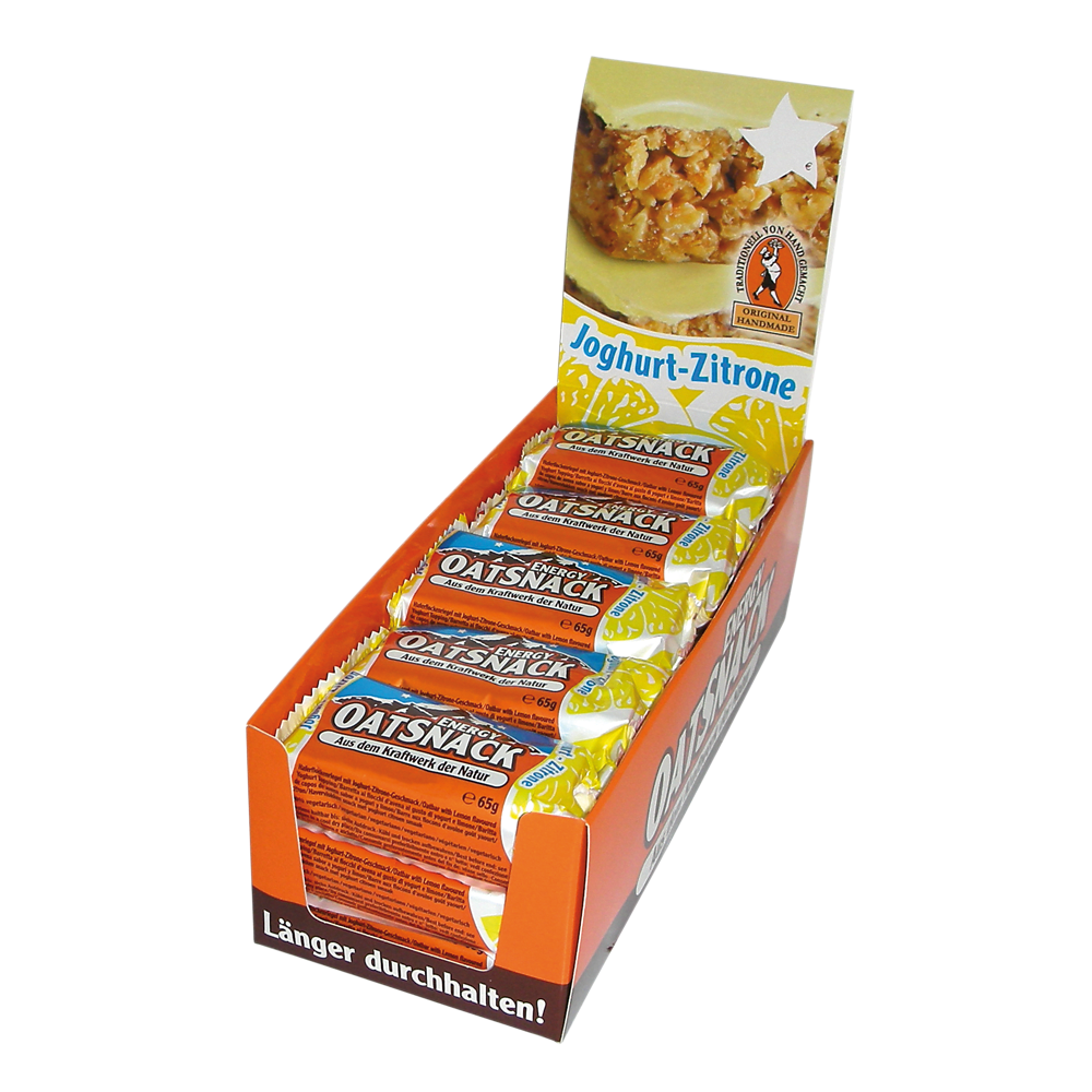 Energy OatSnack - 15x65g - Joghurt Zitrone