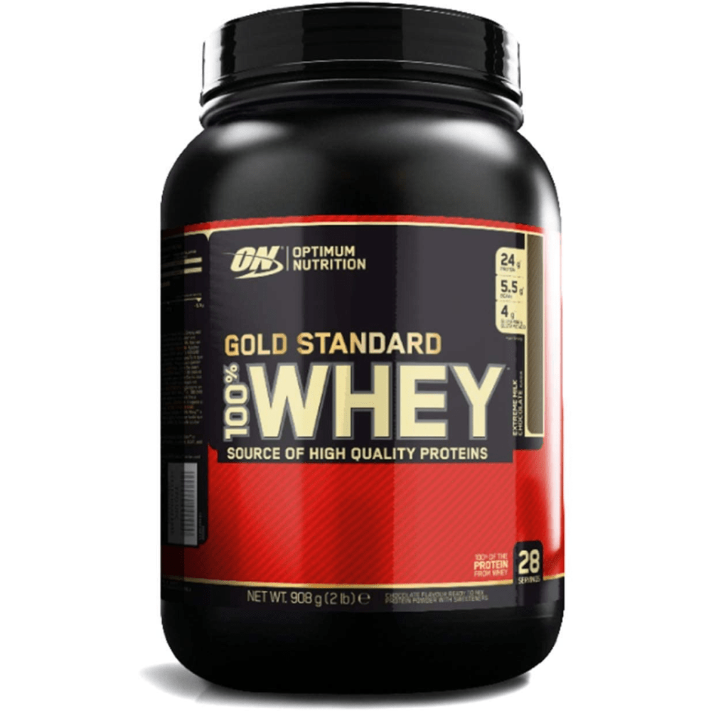 100% Whey Gold Standard - 900g - Extreme Milk Chocolate