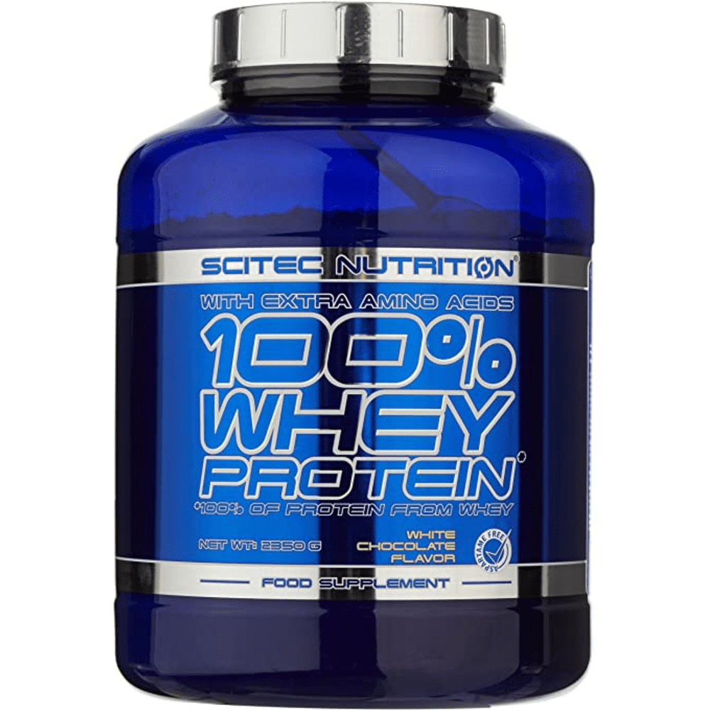 Scitec Nutrition 100% Whey Protein Pulver - 2350g - White Chocolate
