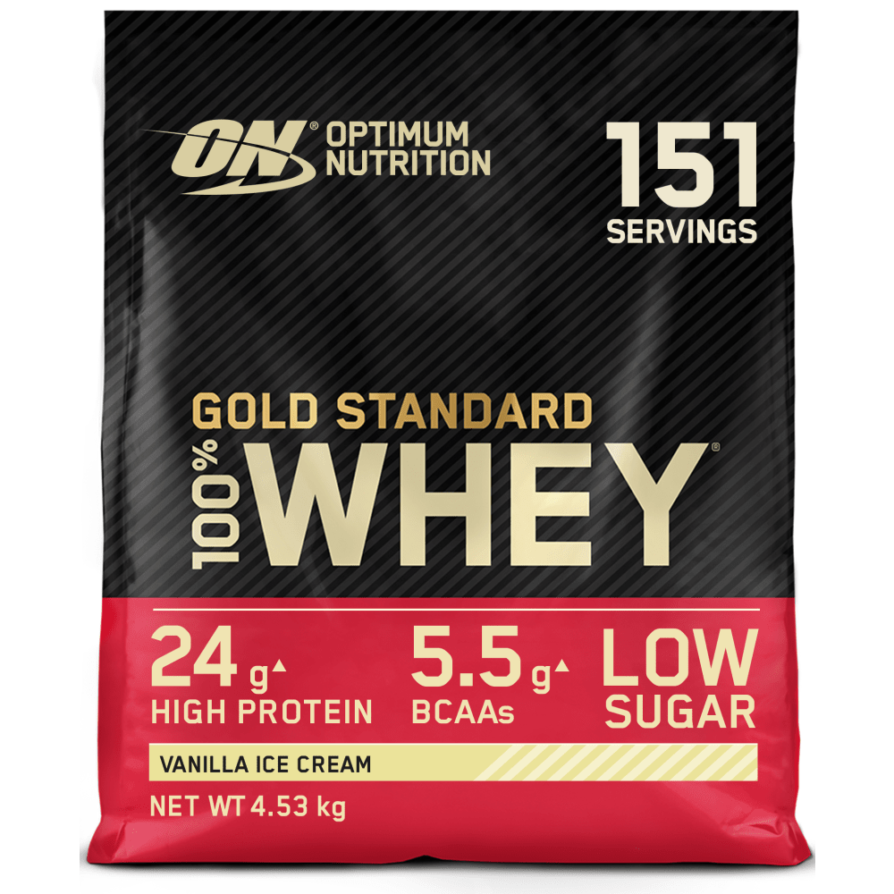 Optimum Nutrition 100% Whey Gold Standard - 4530g - Vanilla Ice Cream