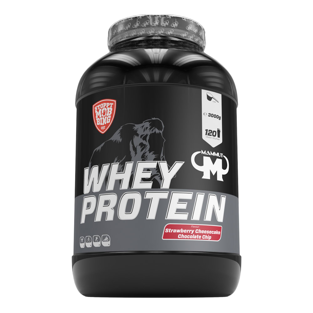 mammut Blackout Whey - 3000g - Strawberry Cheesecake with Chocolate Chips