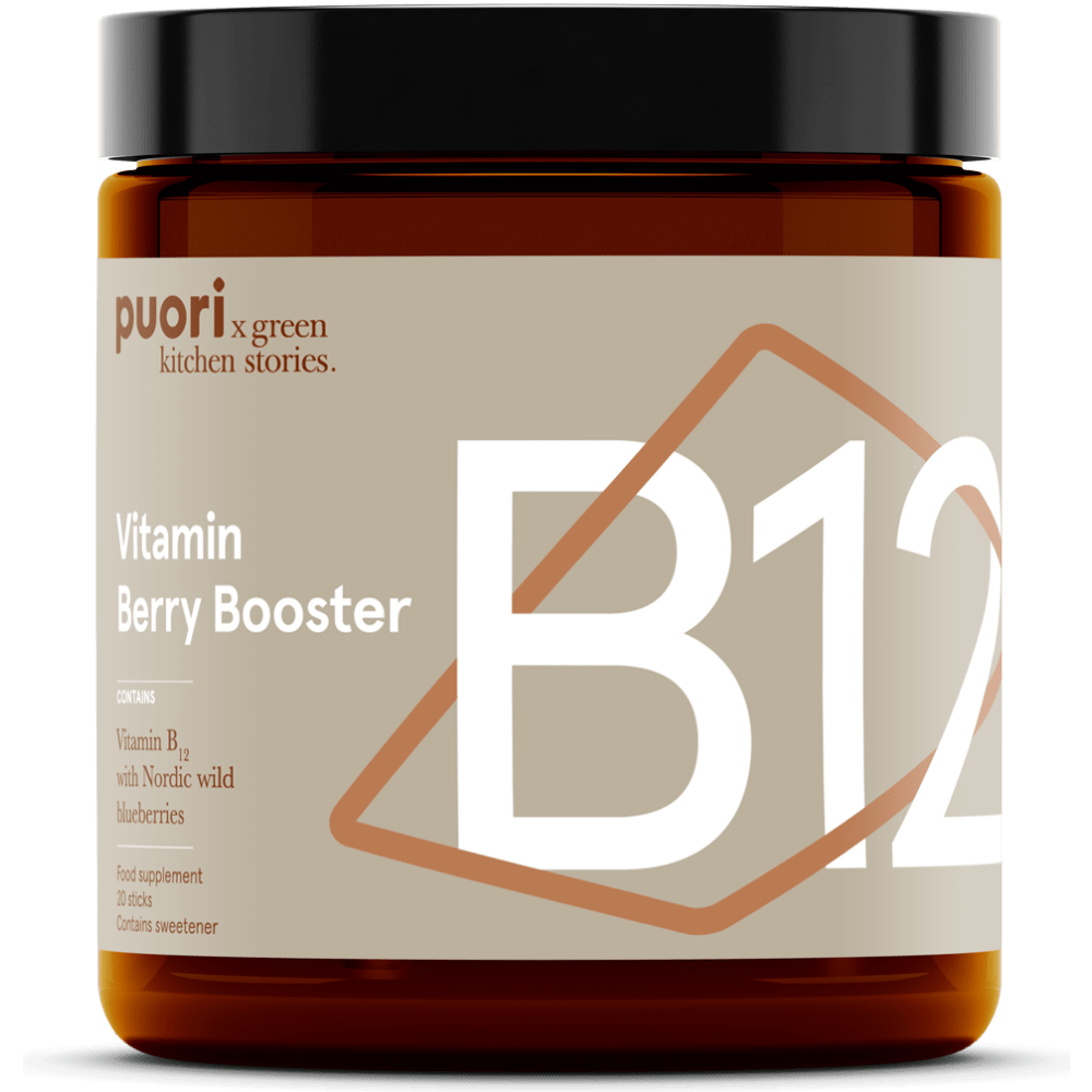 Puori B12 - Vitamin B12 Berry Booster (20 Beutel)