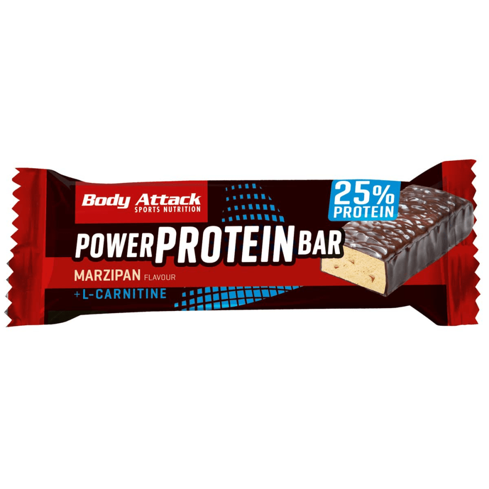 Body Attack Power Protein-Bar - 24x35g - Marzipan