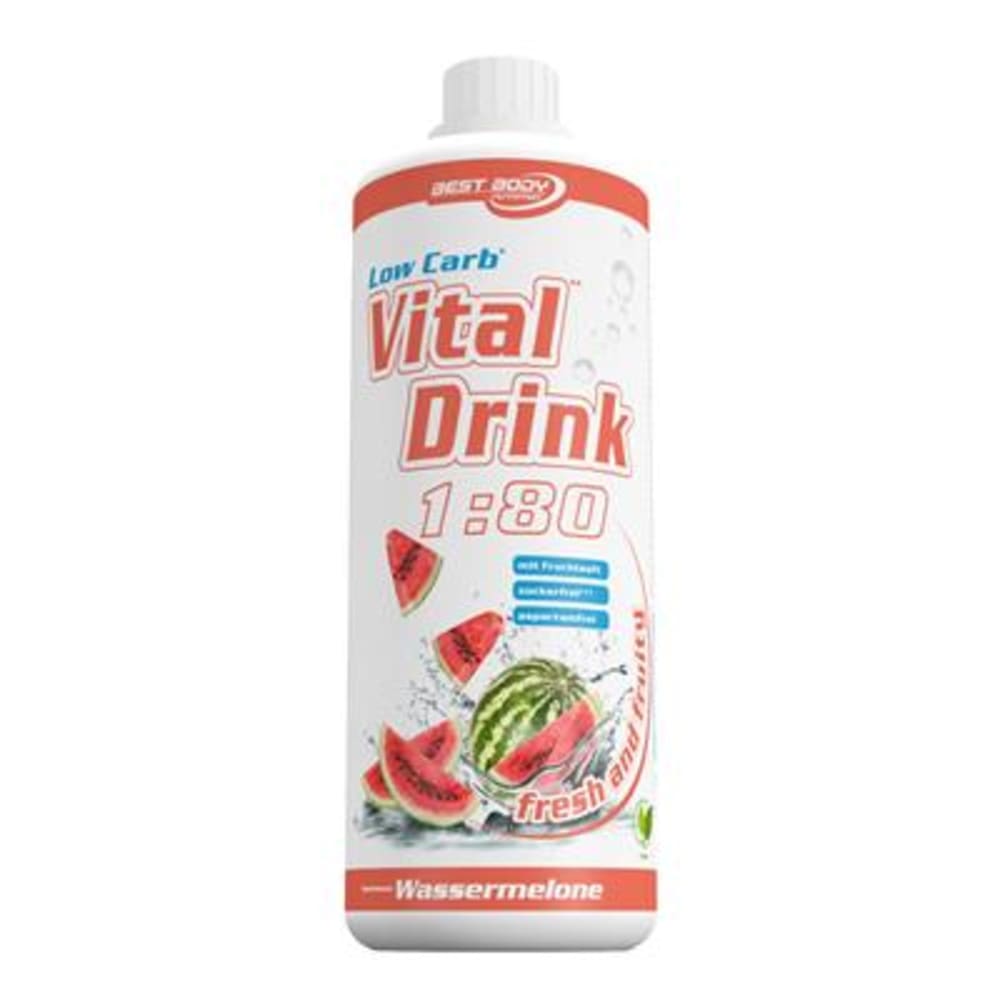 Best Body Nutrition Vital Drink Konzentrat - 1000ml - Watermelon