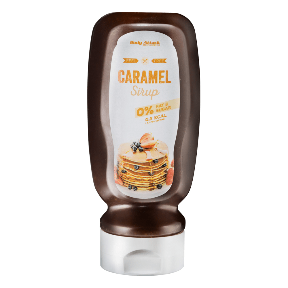Body Attack Sauce - 320ml - Caramel Sirup