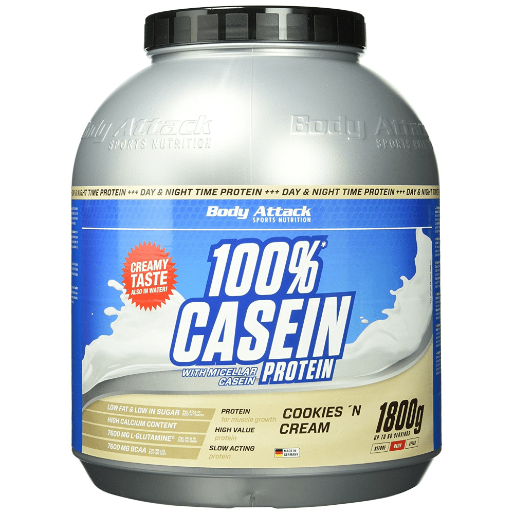 100% Casein Protein - 1800g - Cookies & Cream