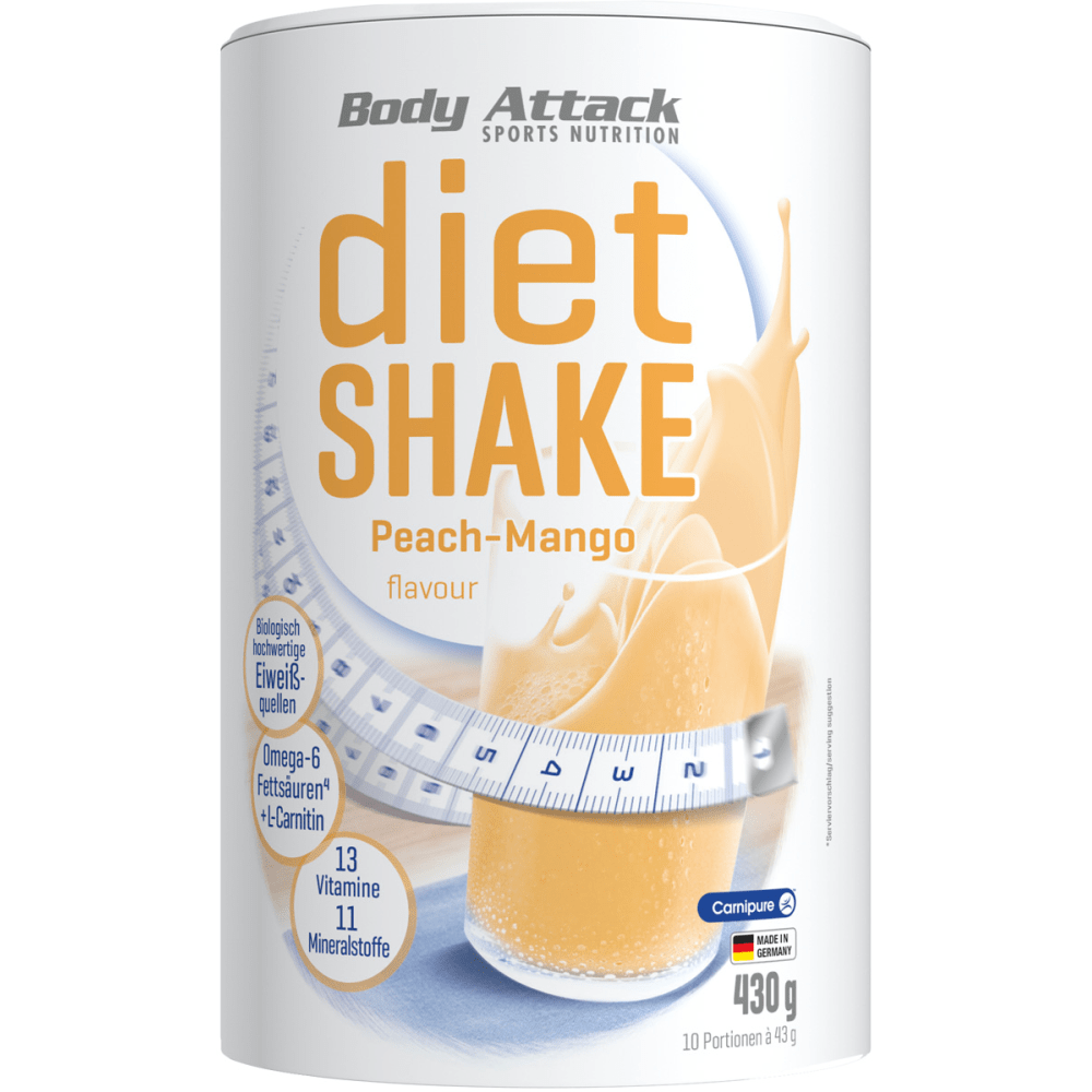 Diet Shake - 430g - Peach Mango