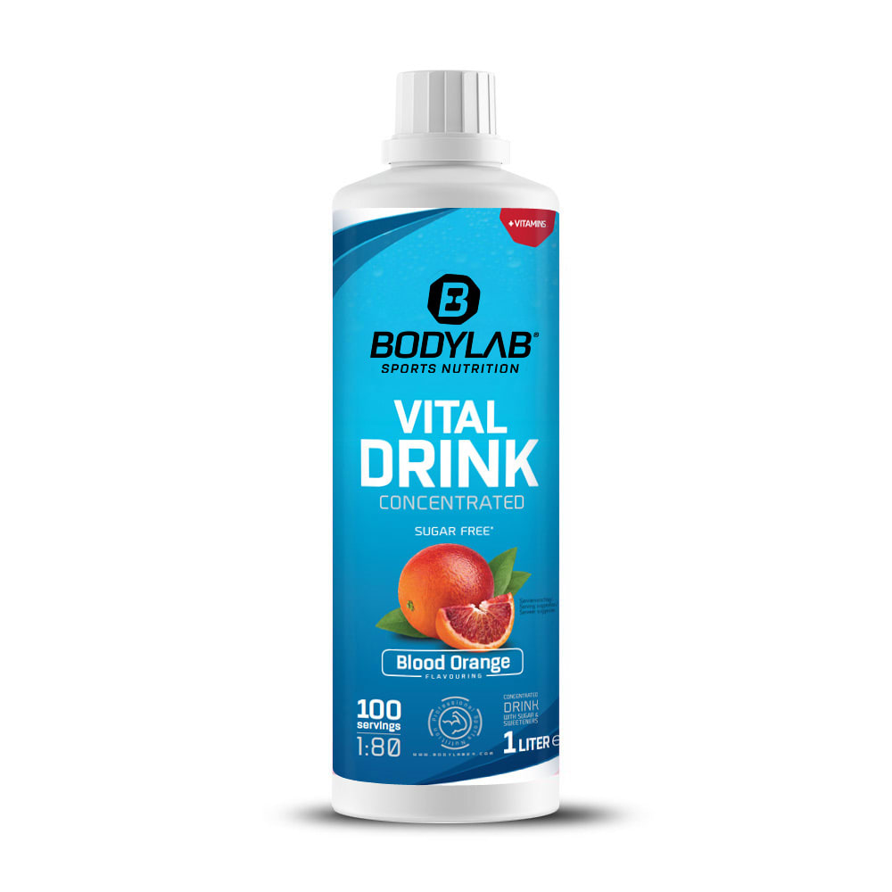 Bodylab24 Vital Drink Concentrated - 1000ml - Blutorange