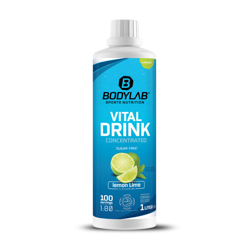Bodylab24 Vital Drink Concentrated - 1000ml - Zitrone-Limette