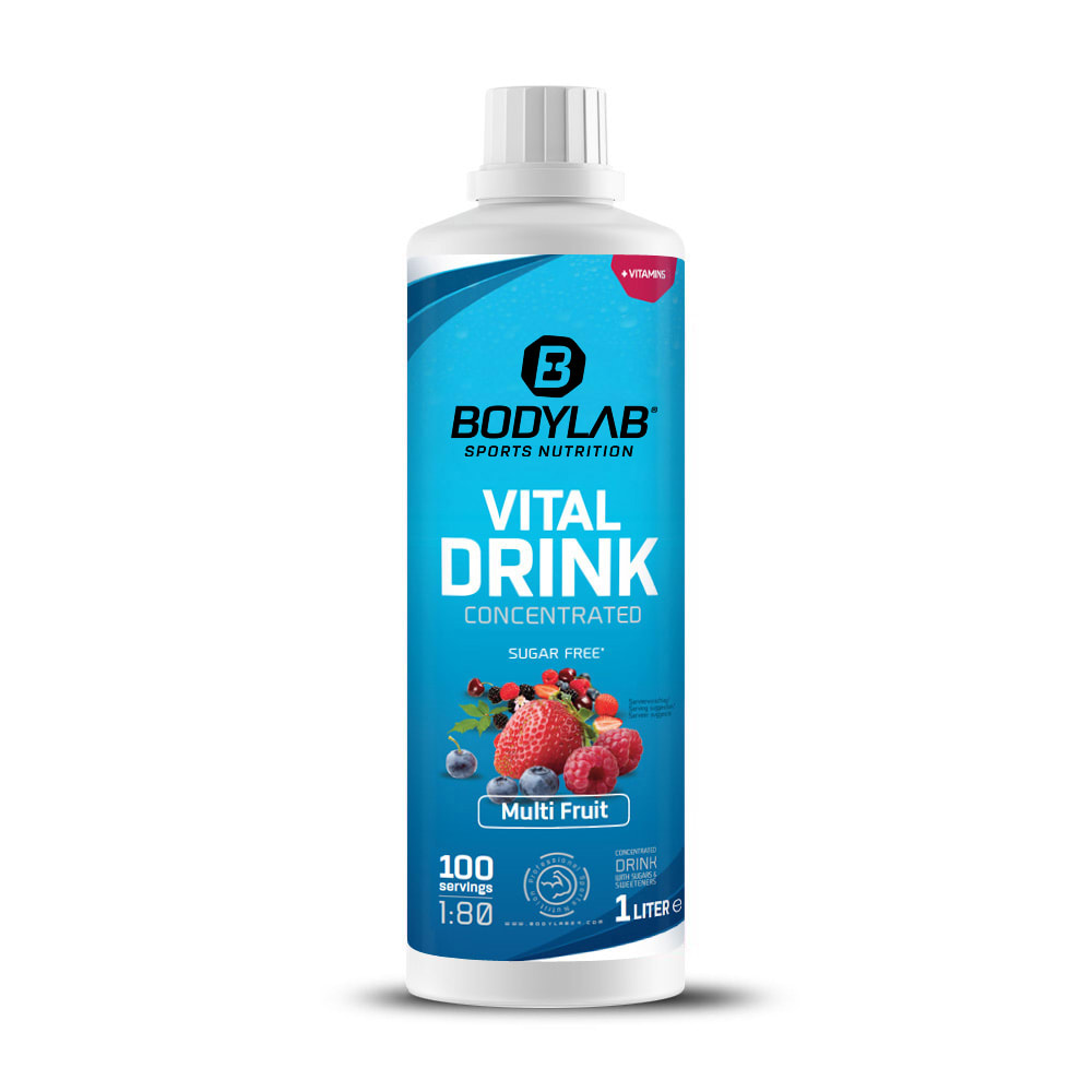 Bodylab24 Vital Drink Concentrated - 1000ml - Multifrucht