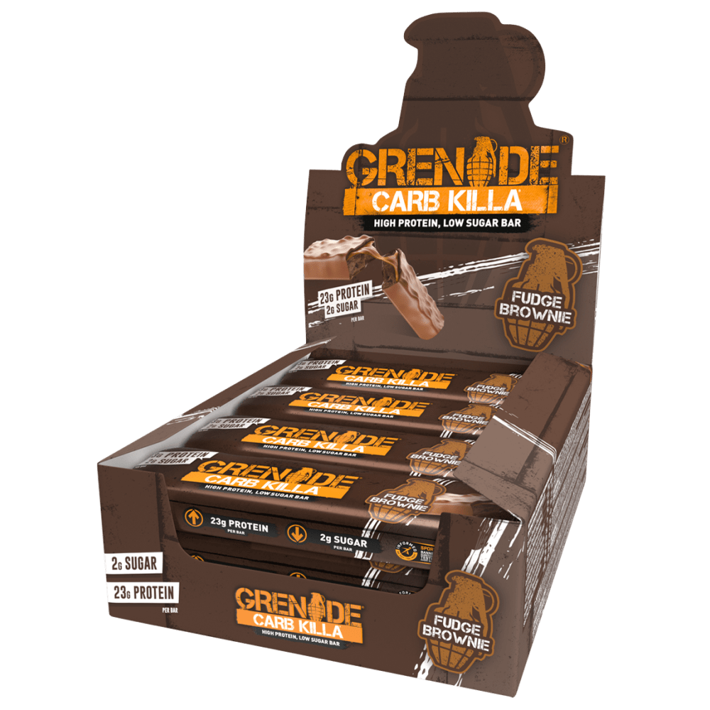 Grenade Protein Bar - 12x60g - Fudge Brownie