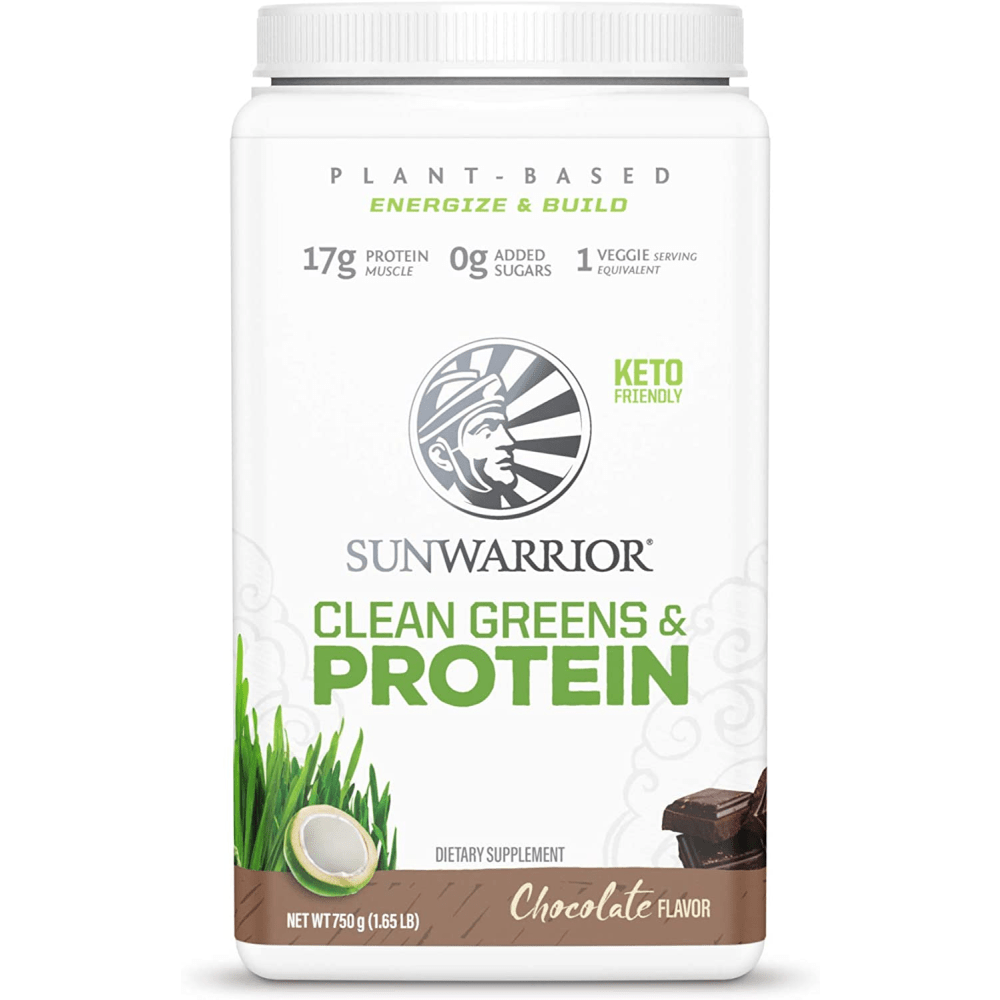 SunWarrior Clean Greens & Protein - 750g - Chocolate
