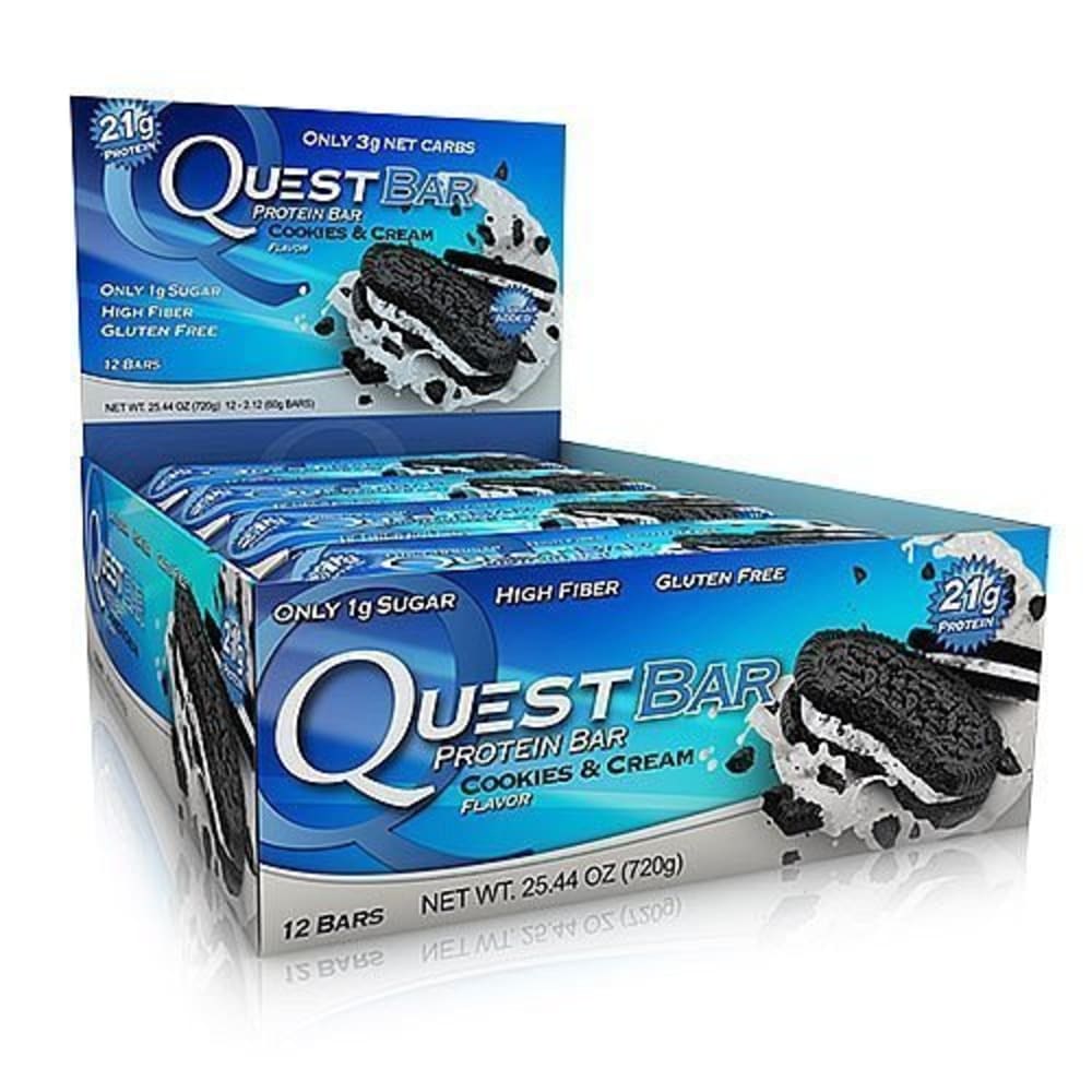 Quest Nutrition Quest Bar - 12 x 60g - Cookies & Cream