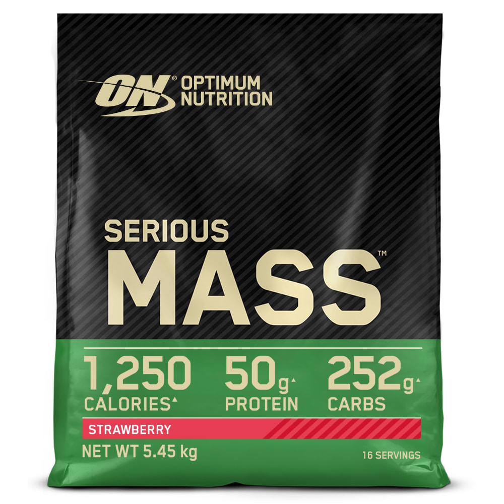 Optimum Nutrition Serious Mass - 5600g - Erdbeere