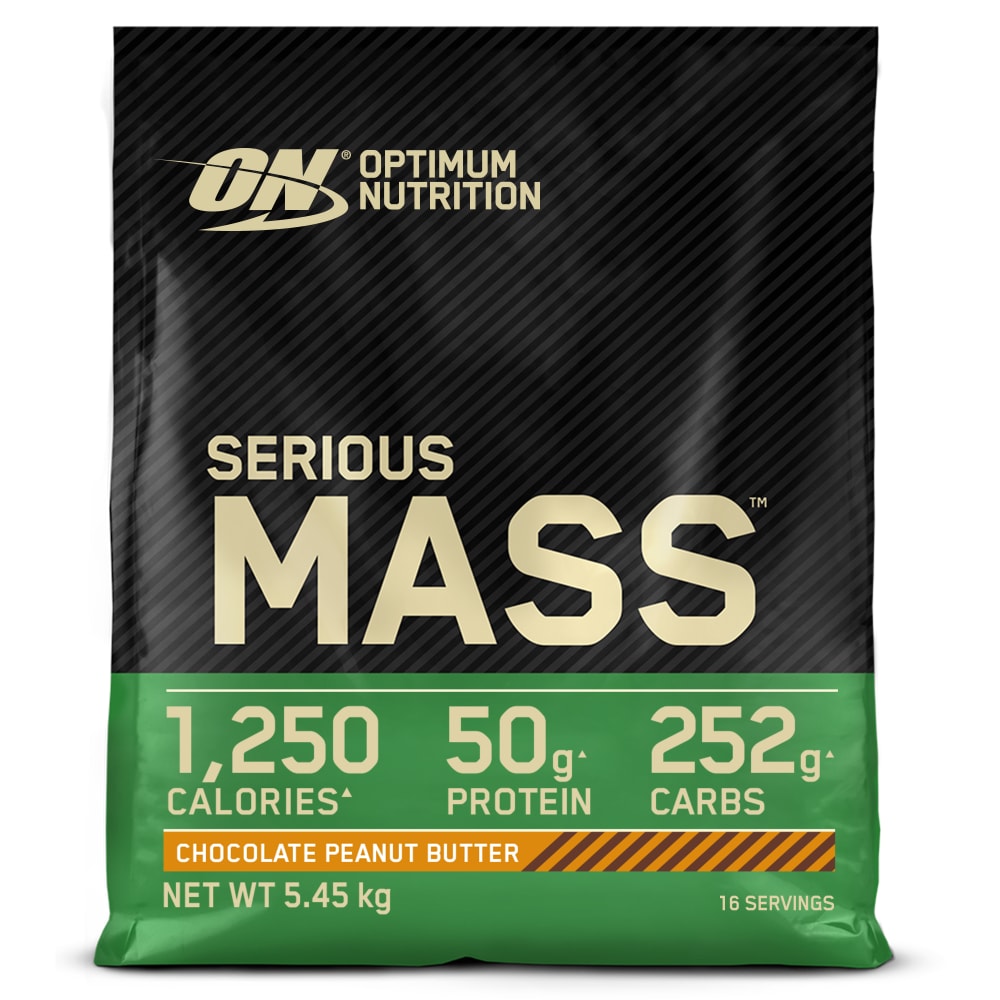 Optimum Nutrition Serious Mass - 5600g - Schokolade-Erdnussbutter