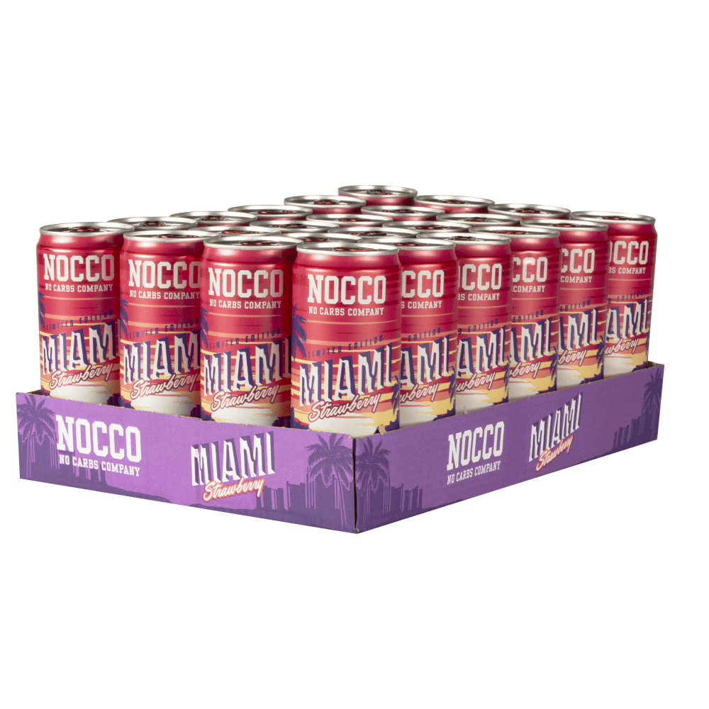 Nocco BCAA - 24x330ml - Miami Strawberry