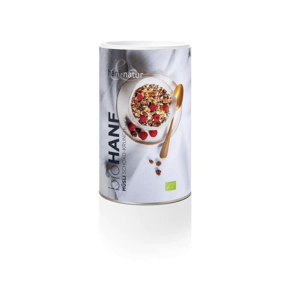 hanf & natur Hemp Muesli Chocolate Crunch (400g)