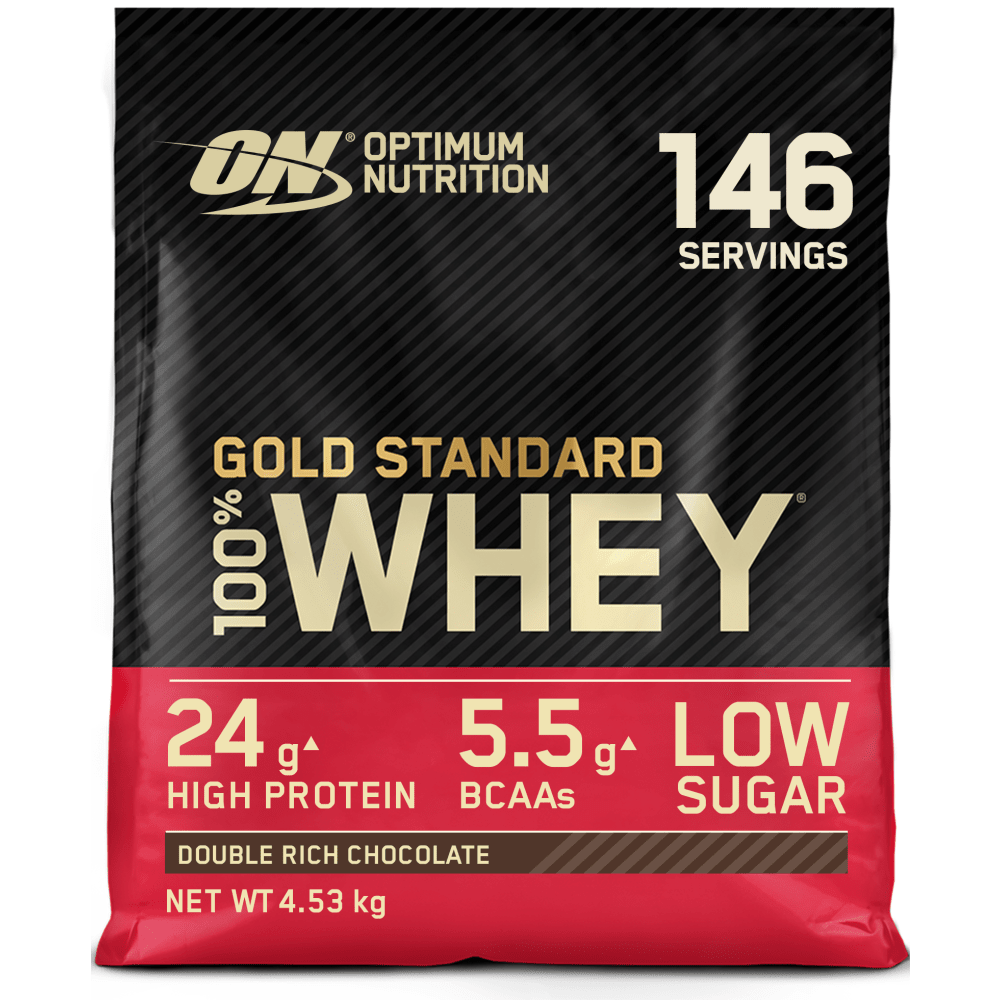 Optimum Nutrition 100% Whey Gold Standard - 4545g - Double Rich Chocolate