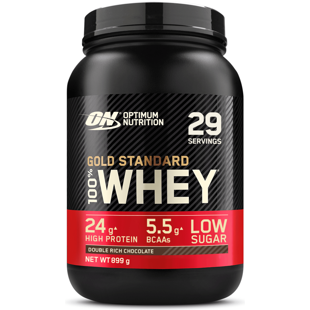Optimum Nutrition 100% Whey Gold Standard - 908g - Double Rich Chocolate