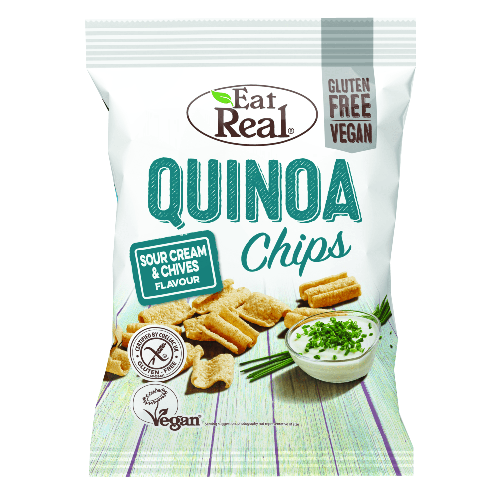 Eat Real Quinoa Chips Sour Cream & Chives (113g)
