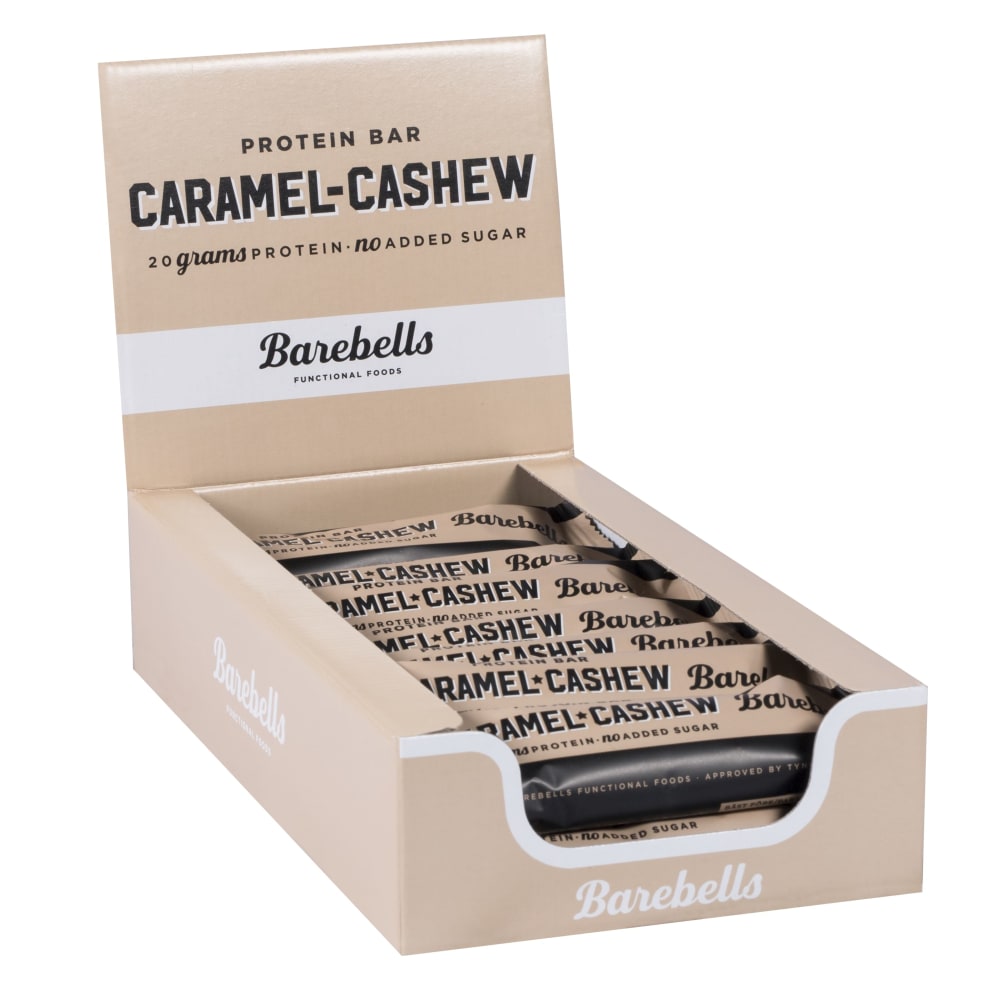 Barebells Protein Bar - 12x55g - Caramel Cashew