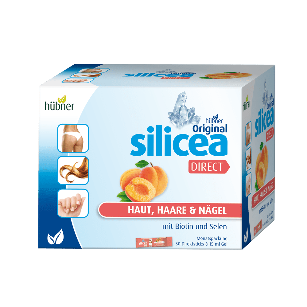 Hübner Original silicea® Direct Aprikose (30x15ml) gel Apricot Haare...