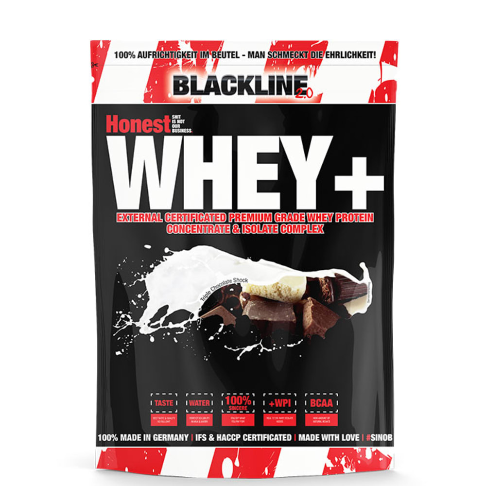 Blackline 2.0 Honest Whey + - 1000g - Triple Chocolate Shock