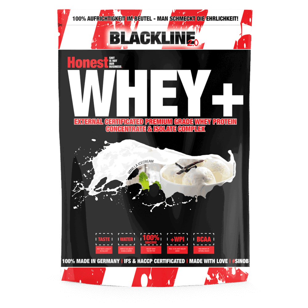 Blackline 2.0 Honest Whey + - 1000g - Vanilla Ice Cream